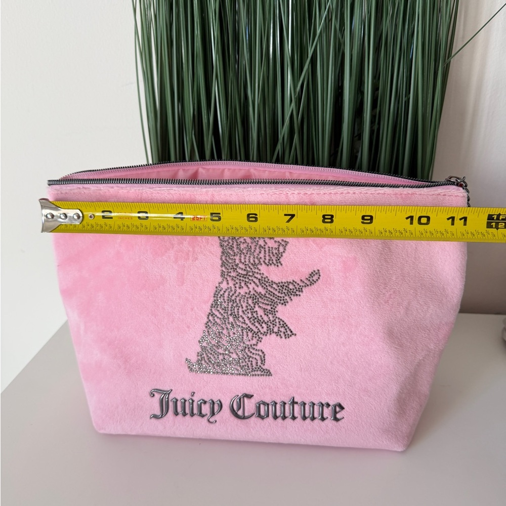New Juicy Couture Soft Pink Cosmetic Case - Picture 6 of 8